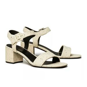 Tory Burch Women's Double T City Sandals Size:7M $300